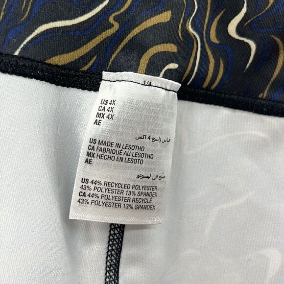 ID Ideology Plus Size Marble Movement 7/8 Leggings- Plus Size 3X- NWT - Picture 7 of 7